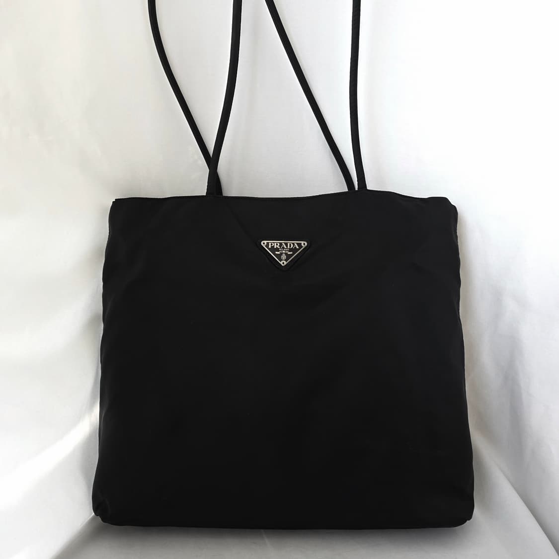 [정품 PRADA] 프라다 포코노 나일론 긴줄 숄더백 쇼퍼백 라지 상품이미지5