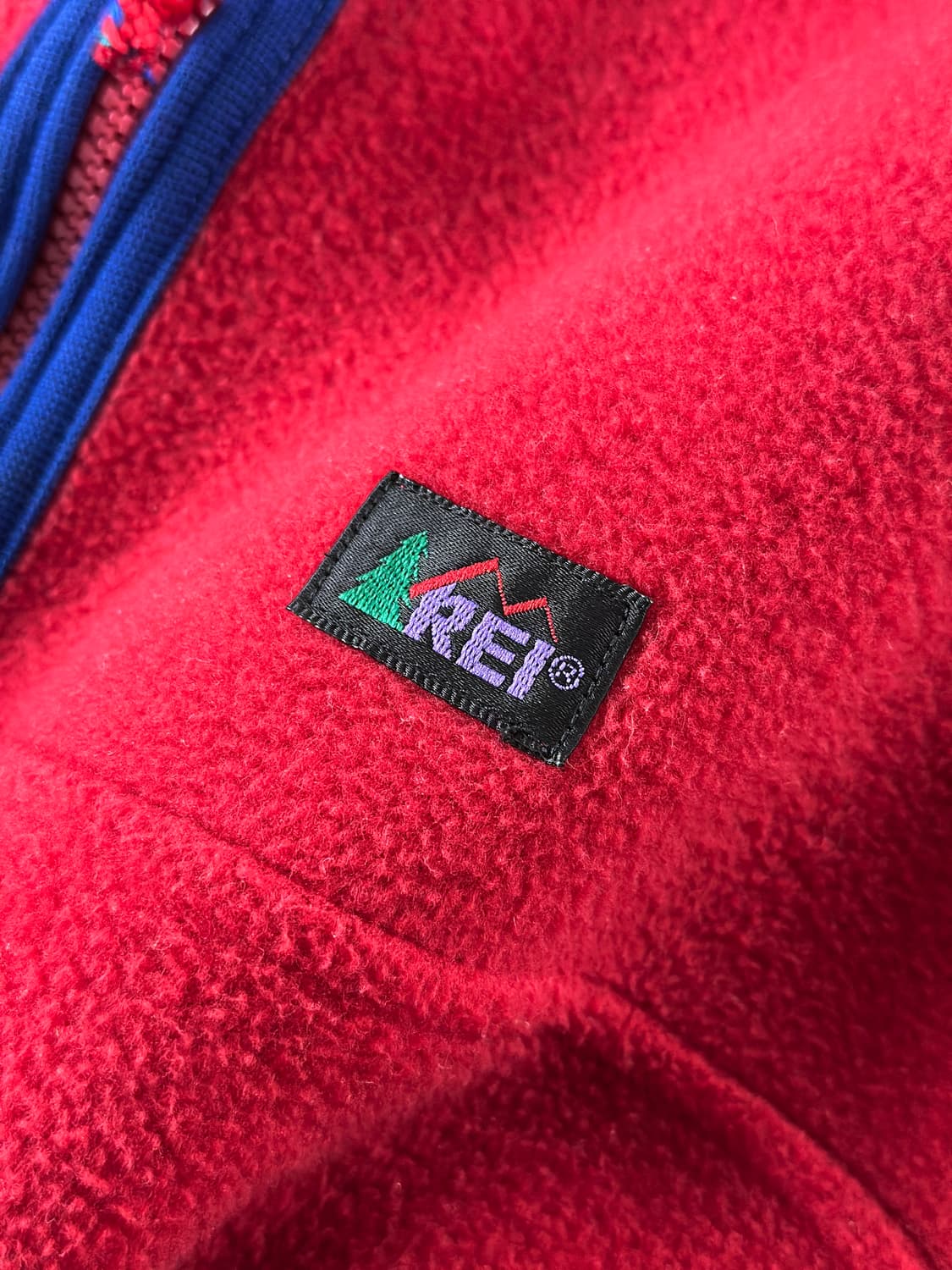 90s 빈티지 REI 하프집 플리스 풀오버 상품이미지5