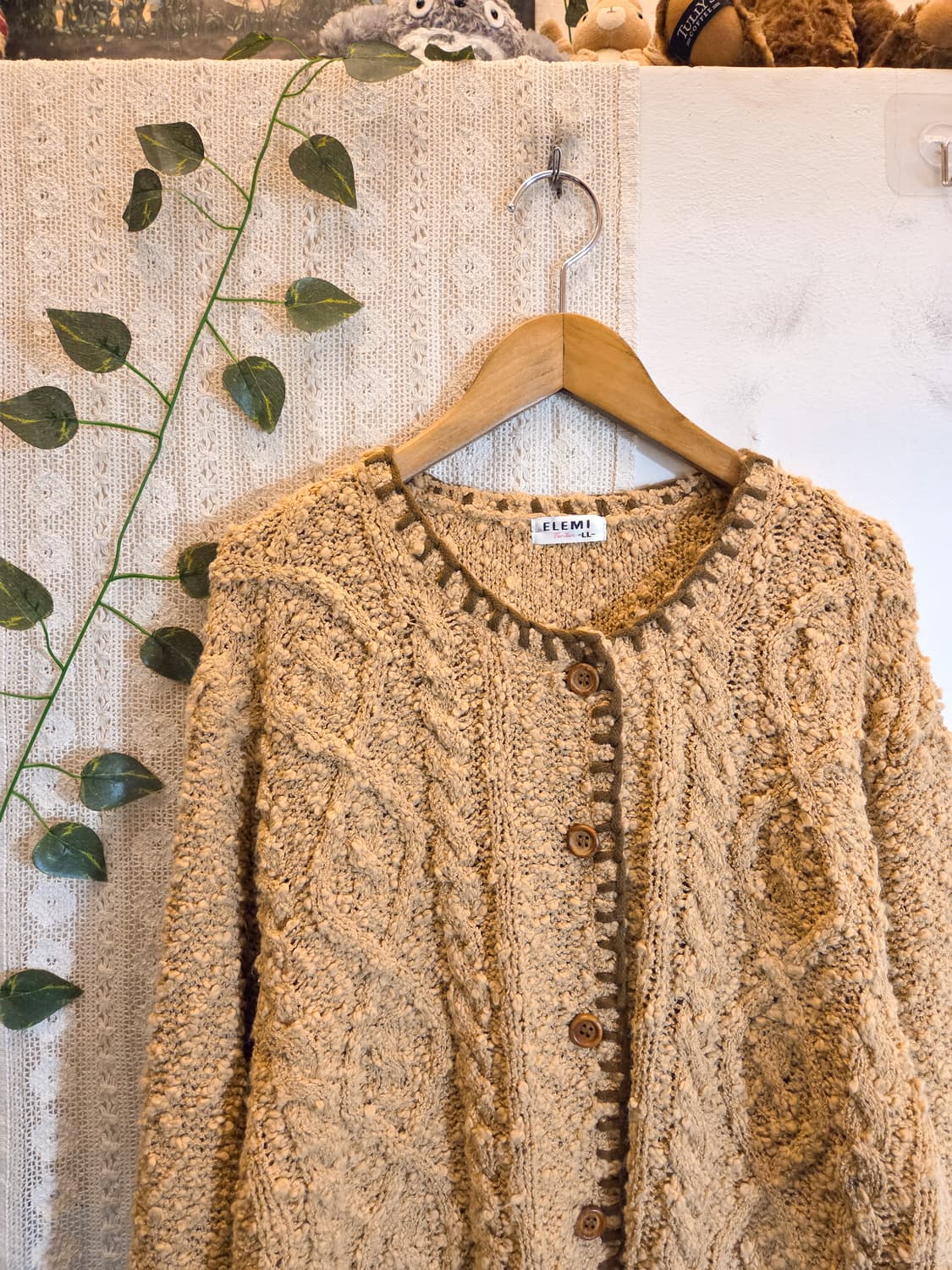 스티치 디테일 가디건 상품이미지2