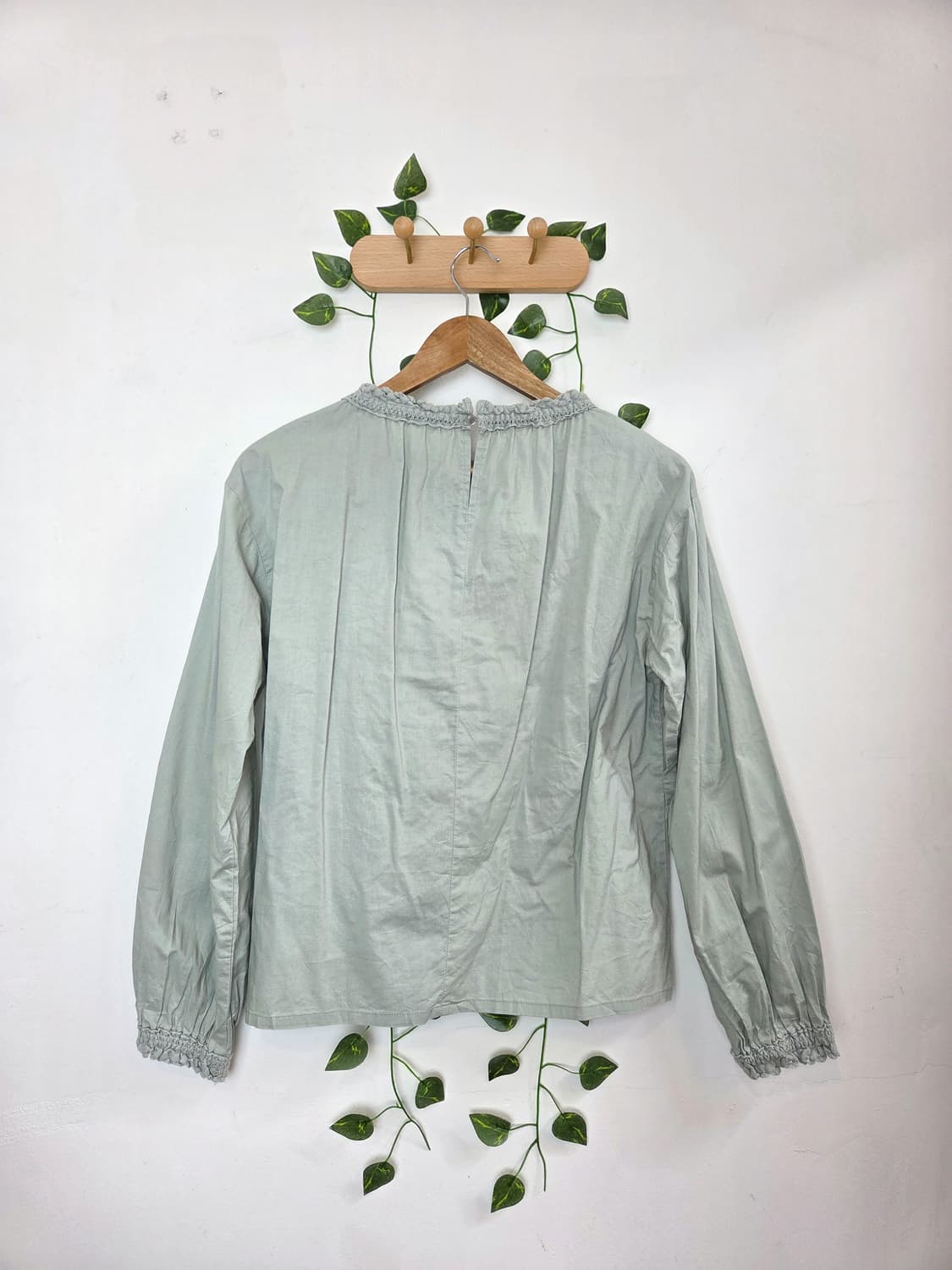 ehka sopo 민트 블라우스 상품이미지4