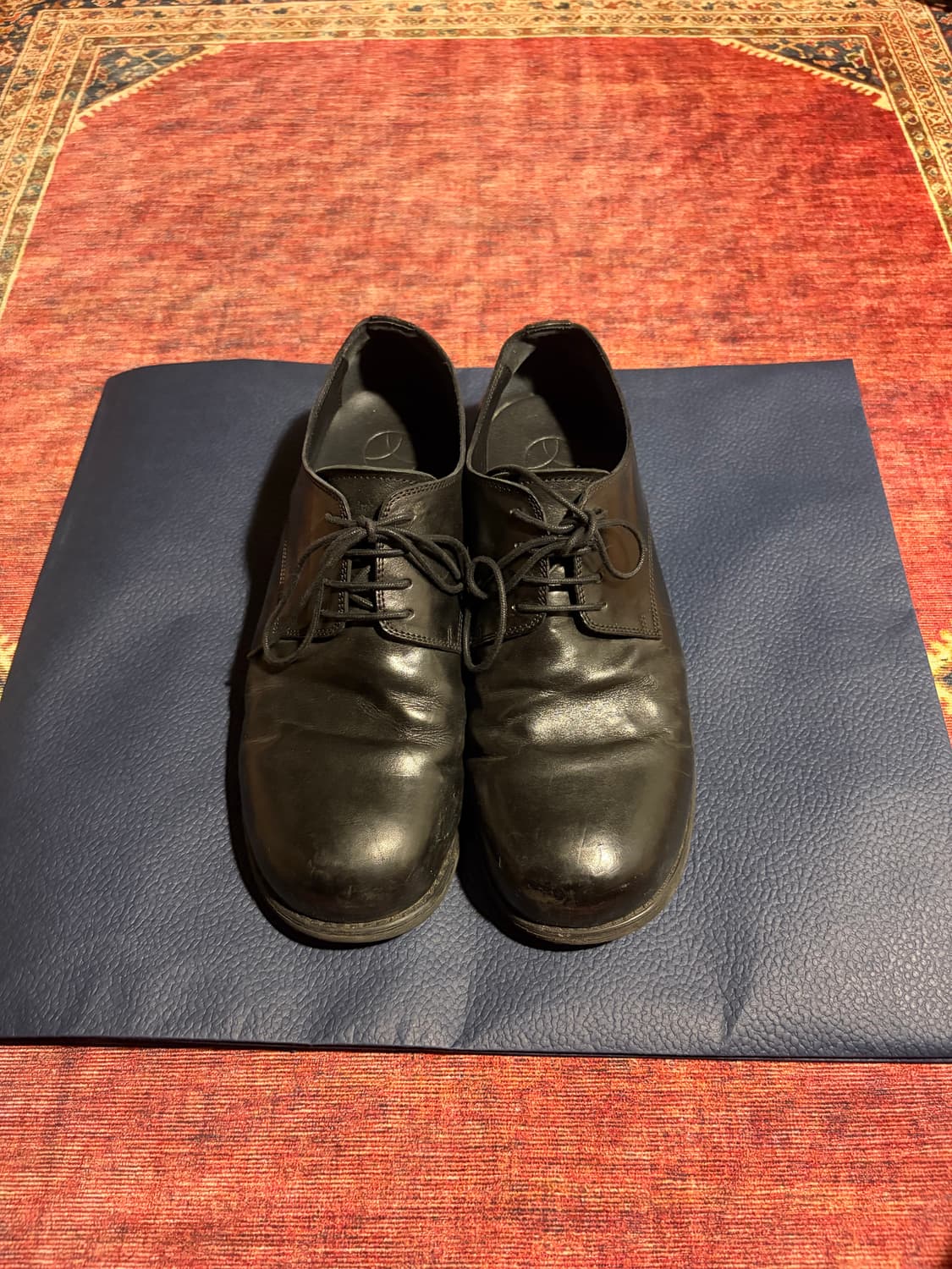 YASE- 홀스 하이드 더비슈즈 상품이미지1