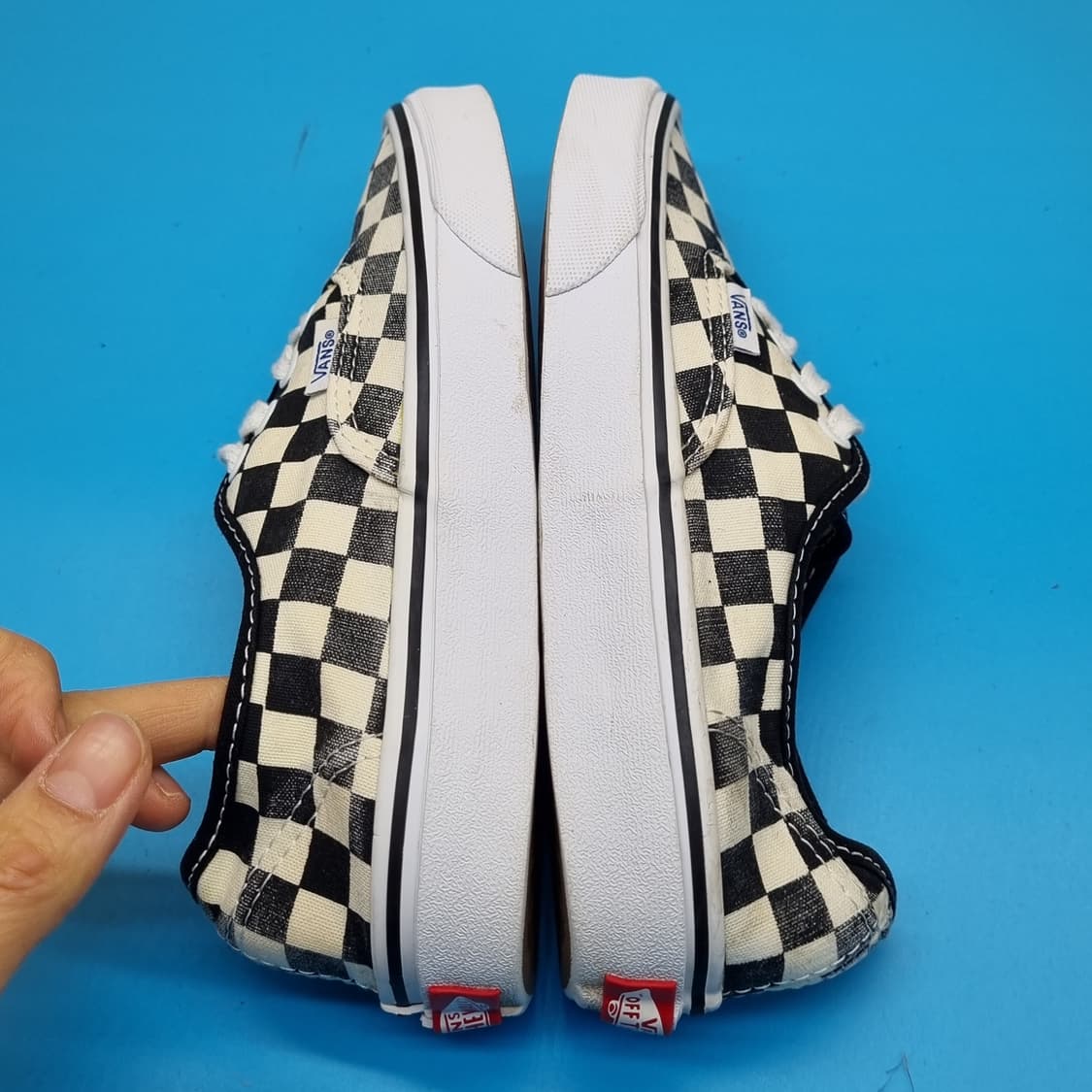 반스 어센틱 체커보드 스니커즈220 상품이미지5