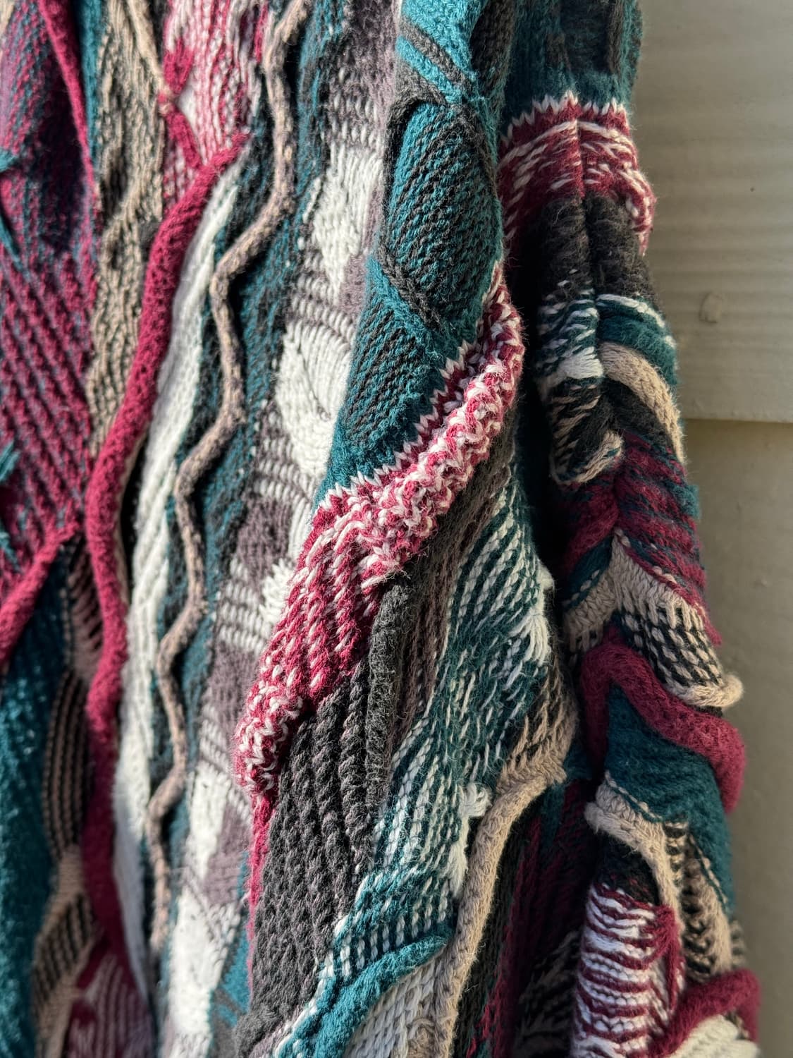 CROFT & BARROW 3D 텍스처 니트 스웨터 쿠지 스타일 상품이미지6