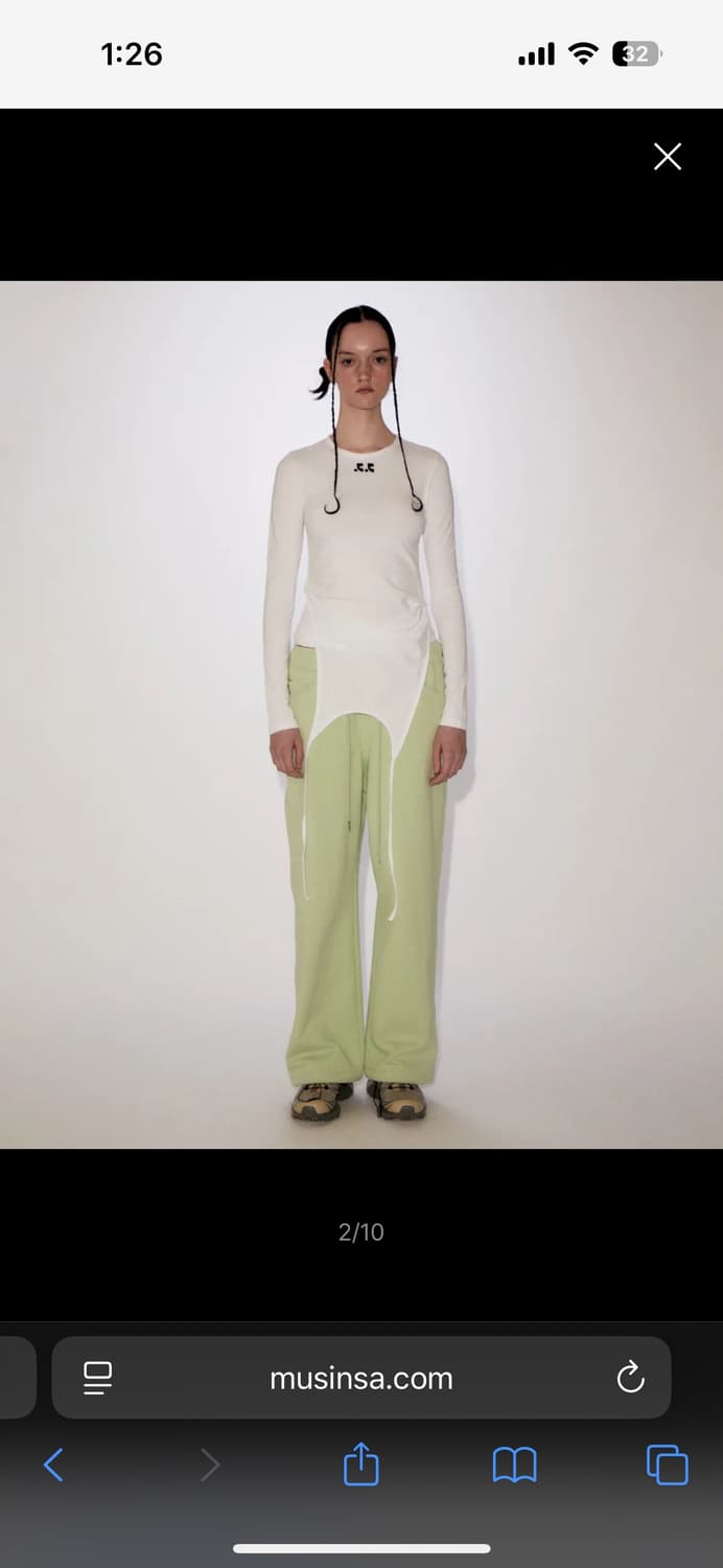 RR 2WAY LAYER TOP WHITE 상품이미지2