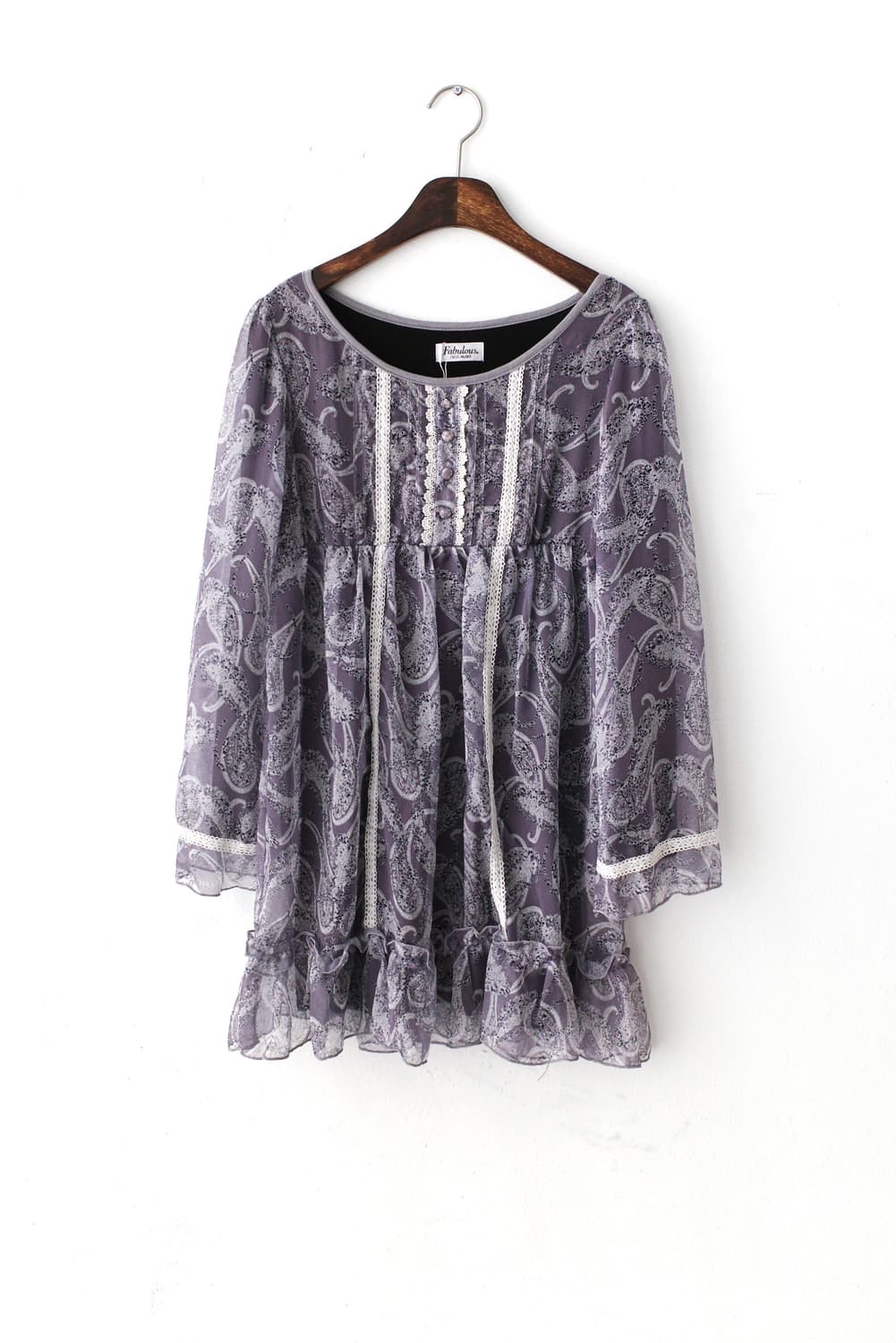 cecil mcbee) paisley long blouse 상품이미지1