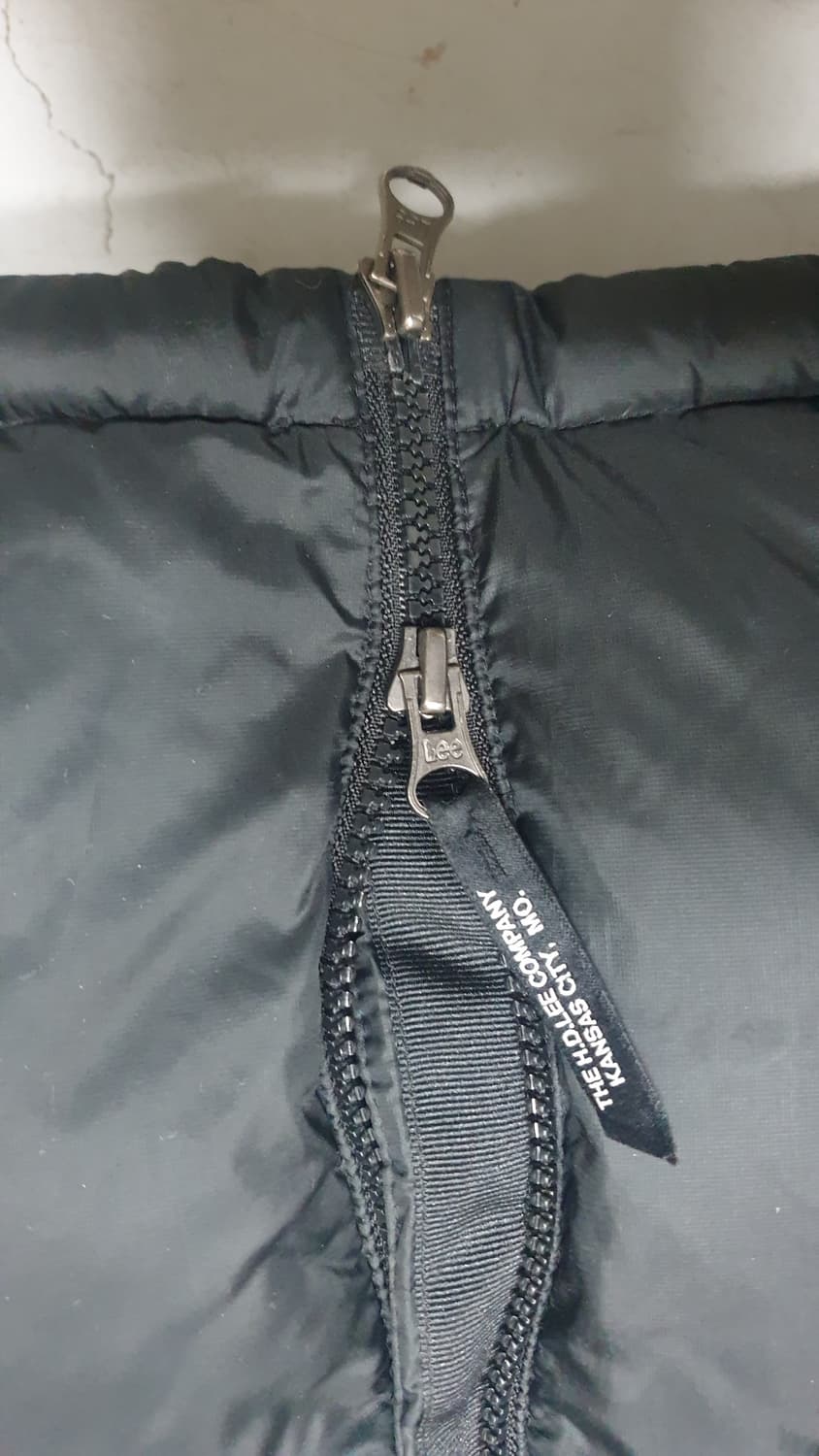 lee 리 블랙 숏패딩 상품이미지8