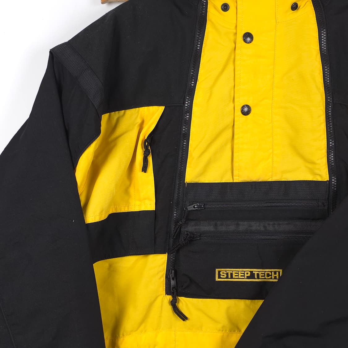 노스페이스 울트랙스 스팁테크 자켓 블랙-옐로우 (XL) 상품이미지3
