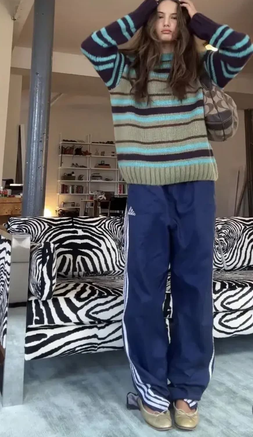 아디다스 파이어버드 루즈 트랙팬츠 s 상품이미지3