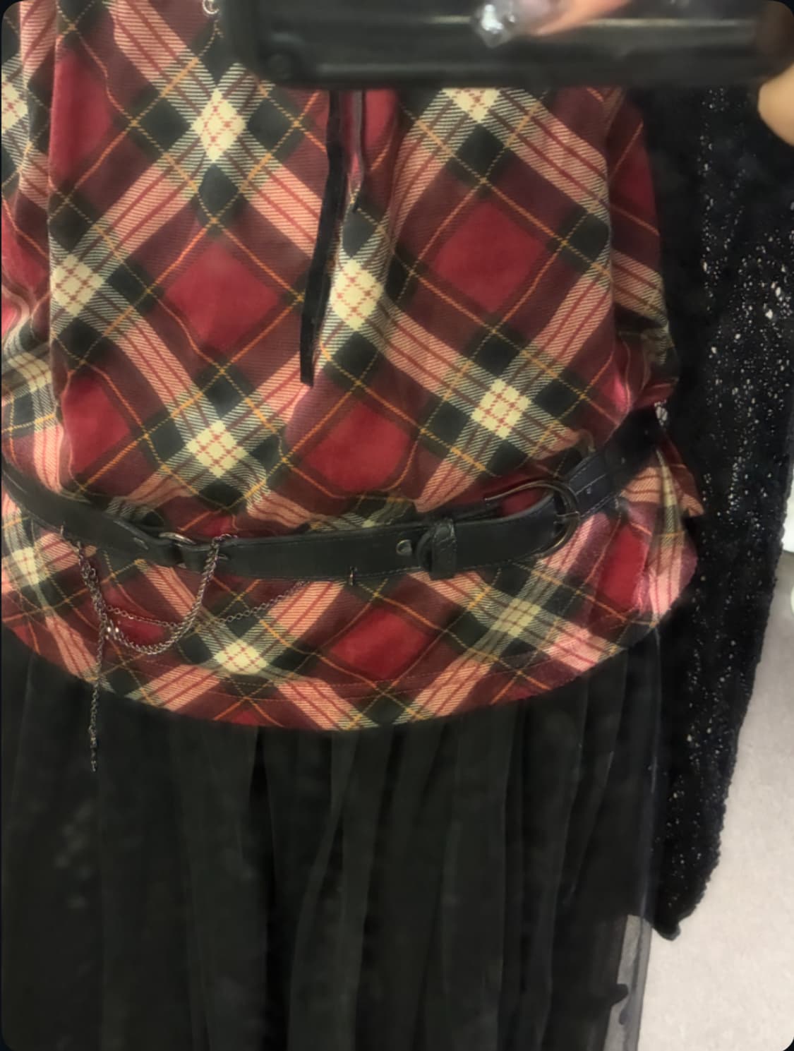 Dark Grunge Check 🍓⚓️ 상품이미지5