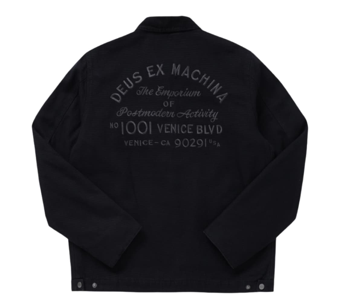 데우스 엑스 마키나 어드레스 워크웨어 자켓 블랙 상품이미지1