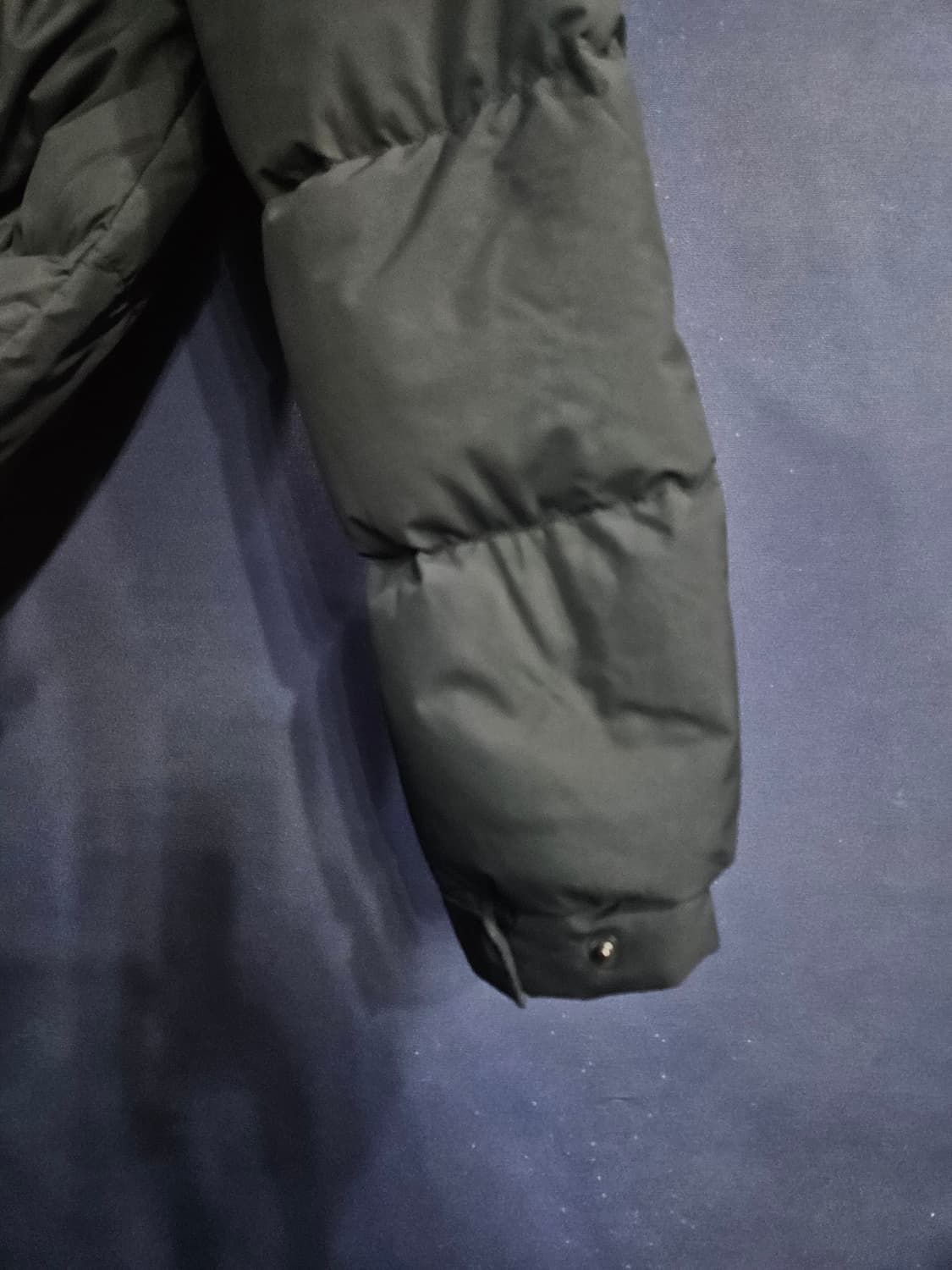 살레와 블랙컬러 남성 90 구스다운 롱패딩  상품이미지5