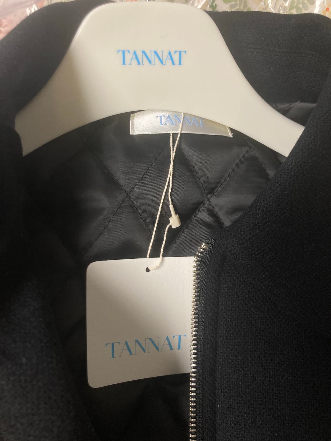 타낫 루프 울 100% 점퍼 블랙 상품이미지7