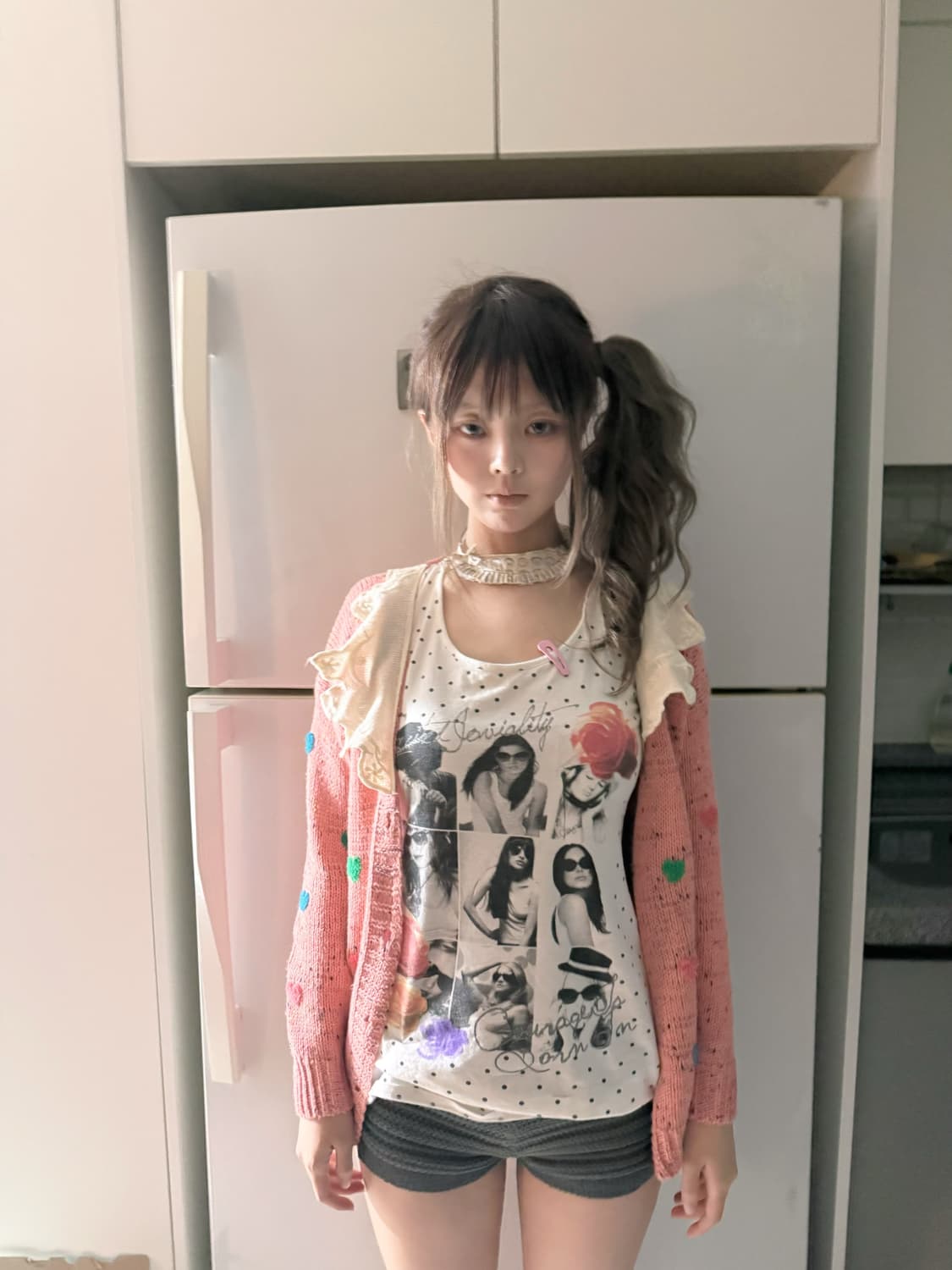 love heart cardigan 상품이미지1
