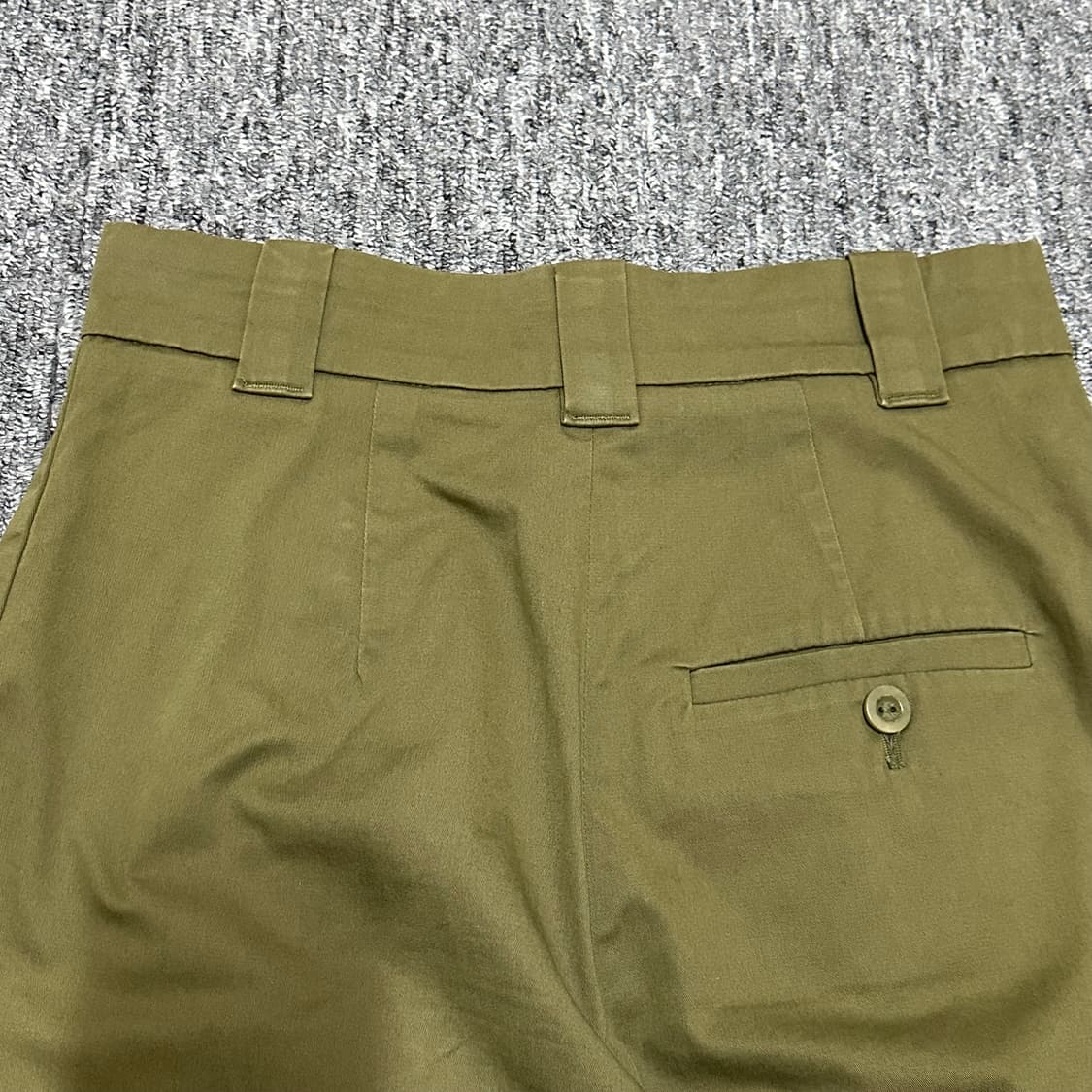 COS 코스 배럴 레그 카고 포켓 트라우저 팬츠 바지 카키 상품이미지6