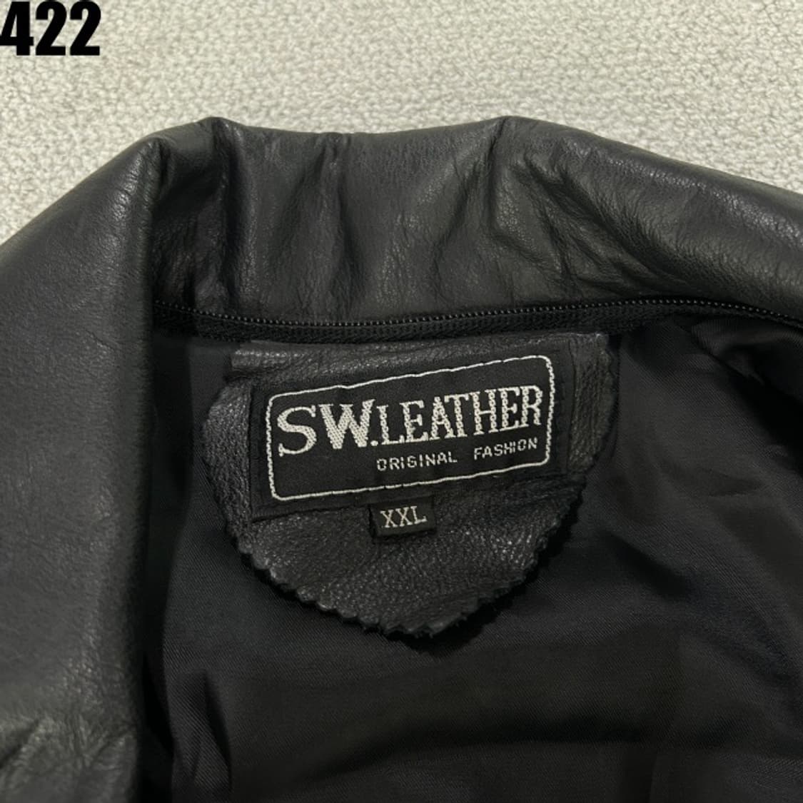 SW.LEATHER 가죽 자켓  상품이미지2