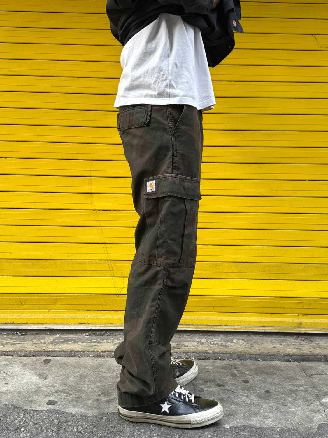 칼하트 WIP 카모플라쥬 카고 팬츠 32 상품이미지1