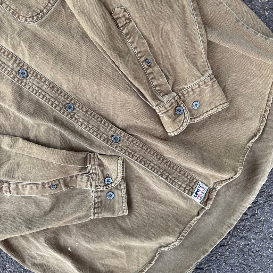 올드 리바이스 코튼 셔츠 상품이미지6