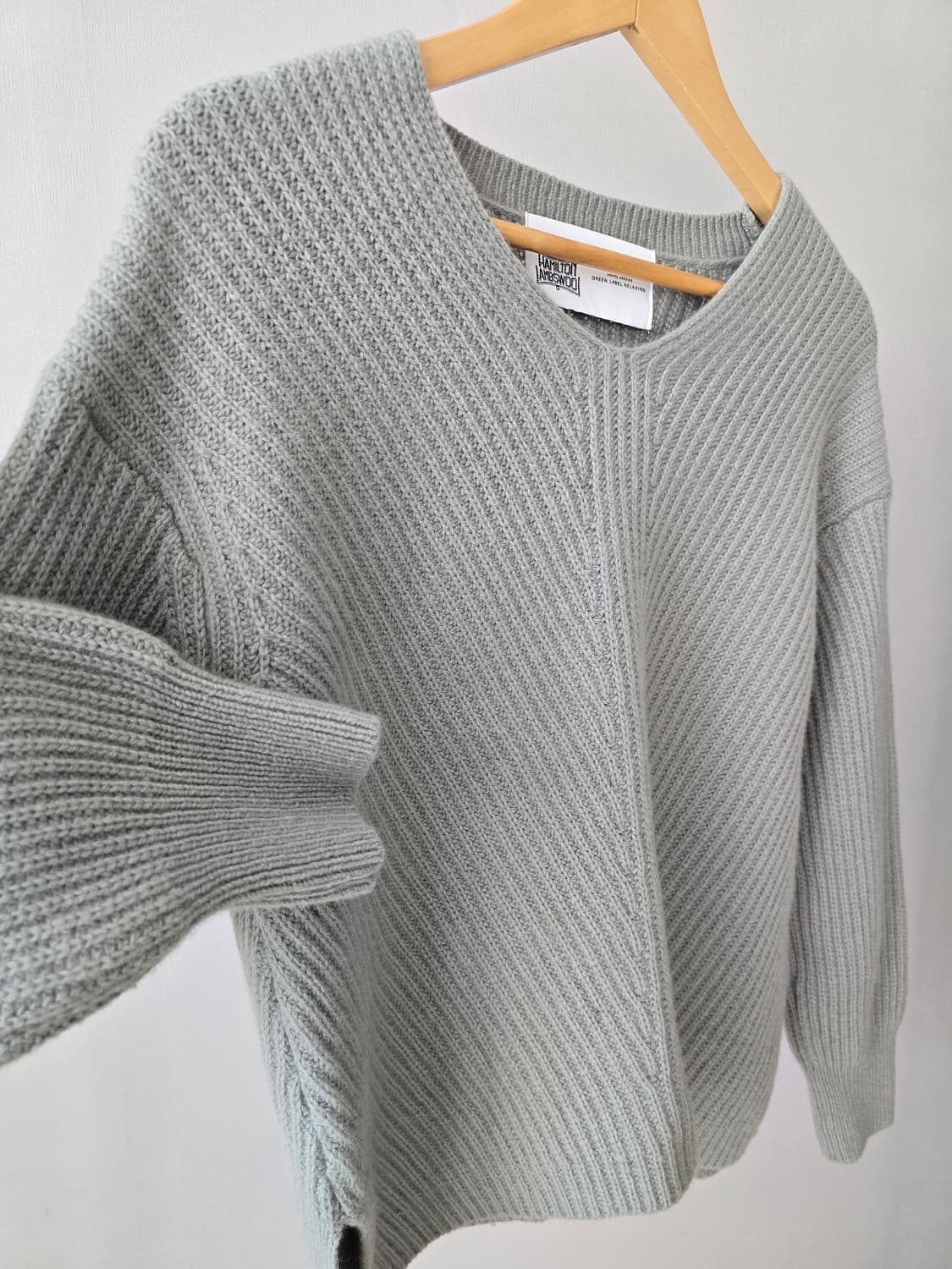 UNITED ARROWS 해밀턴 램스울 니트 상품이미지4
