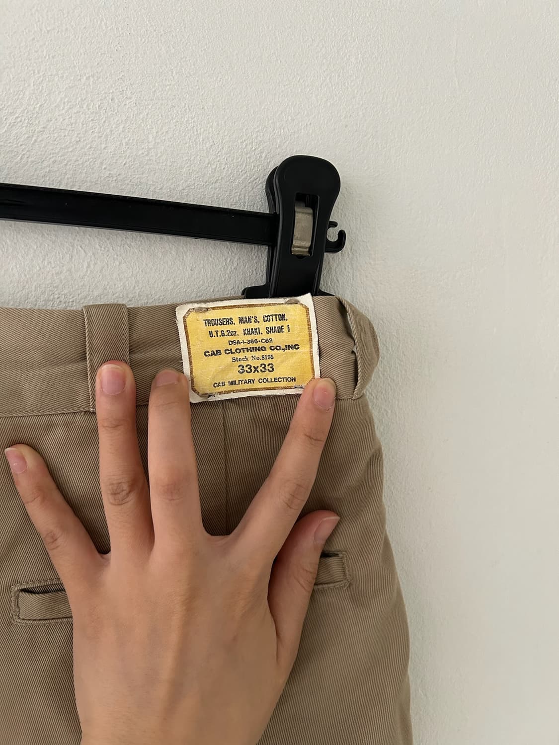 90's Cab Clothing us amry officer chino 상품이미지8