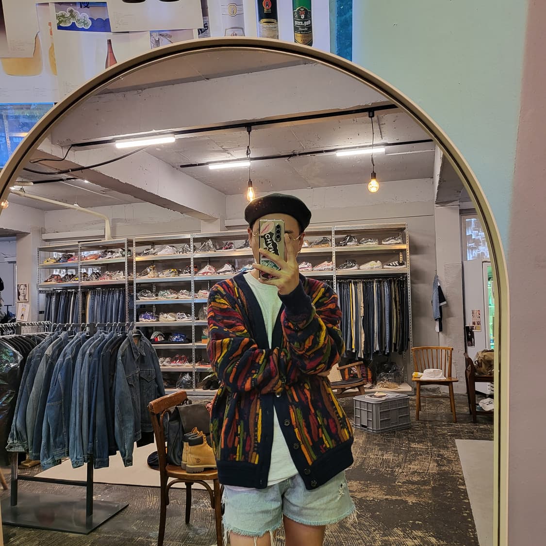 림노스 케이블 카디건 (L) 상품이미지8