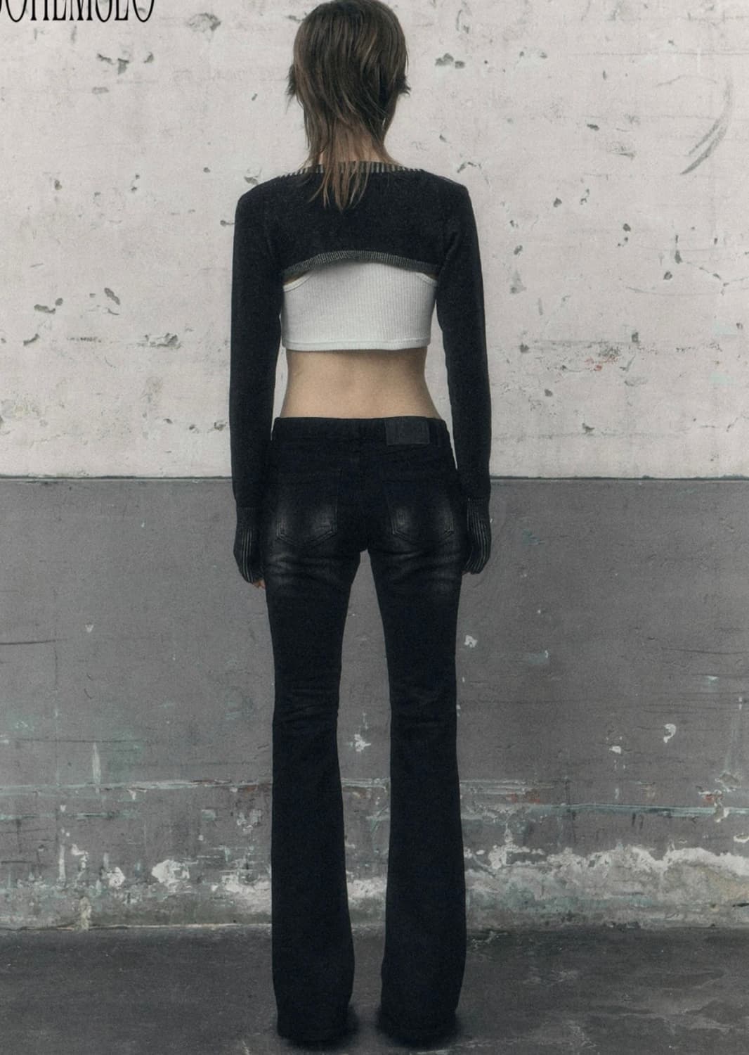 보헤미안서울 부츠컷 바지 상품이미지4