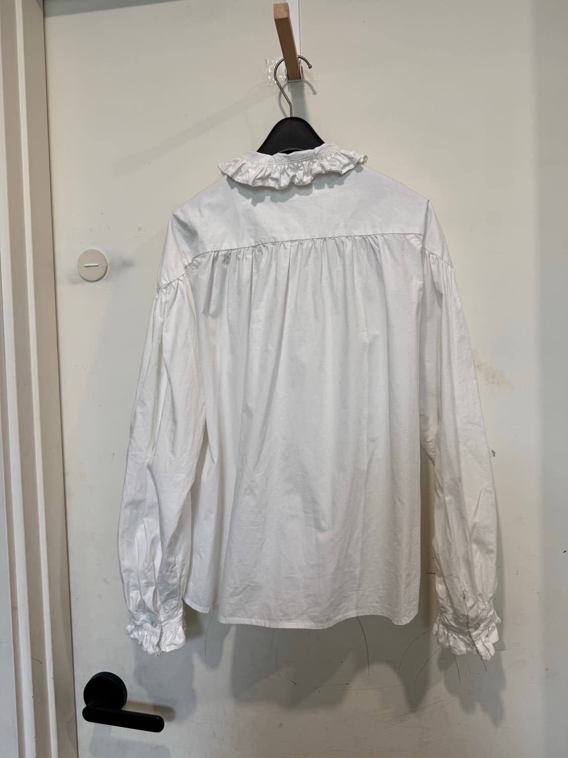 Wotari 우타리 프릴 코튼 블라우스 상품이미지4