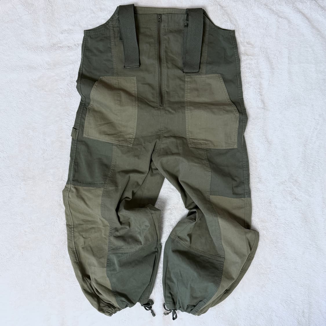 Nico And 워크웨어 아메카지 모리걸 카고 패치 오버롤 상품이미지1