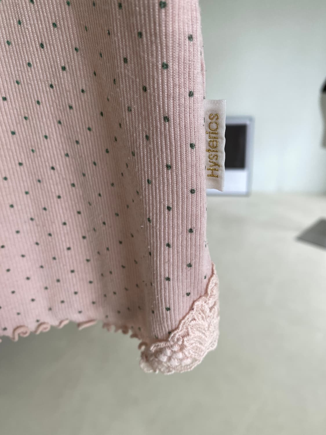 히스테릭글래머 아카이브 러브버즈 도트 롱슬리브 상품이미지6