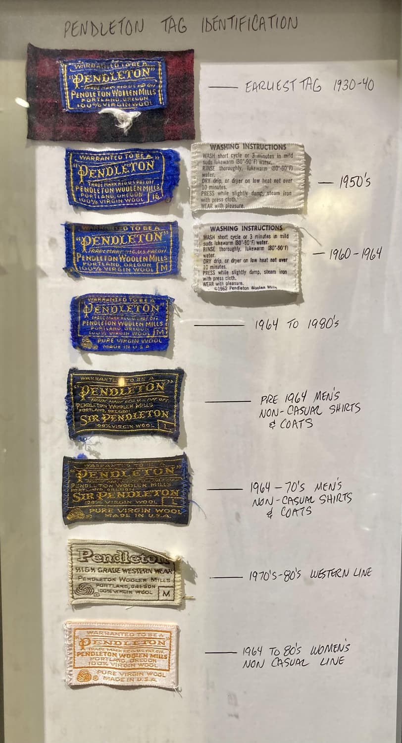 70's 펜들턴 여성용 빈티지 울 블레이저 자켓 M 정품 상품이미지4