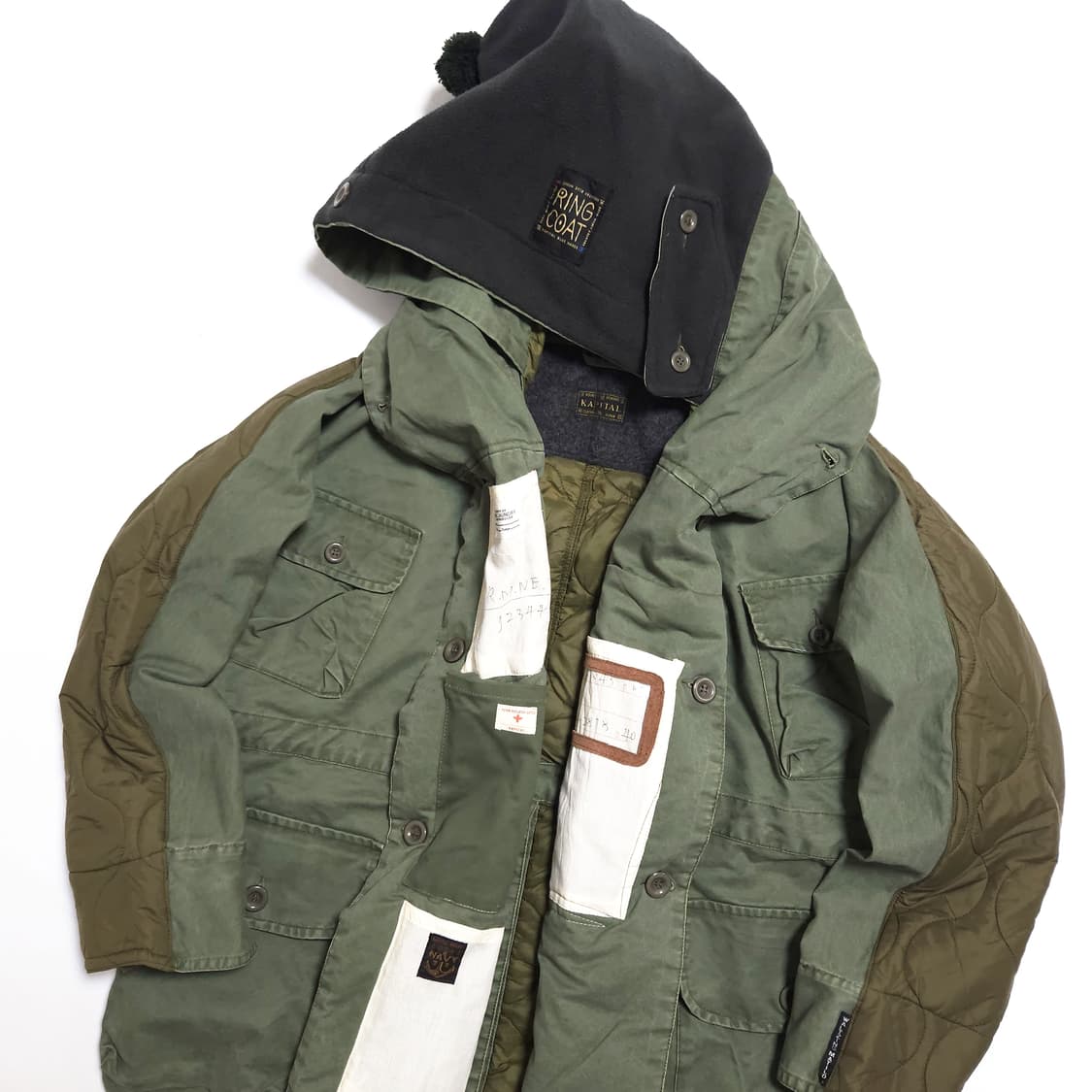 캐피탈 컨트리 저니 리메이크 퀄팅 비부악 링코트 상품이미지3