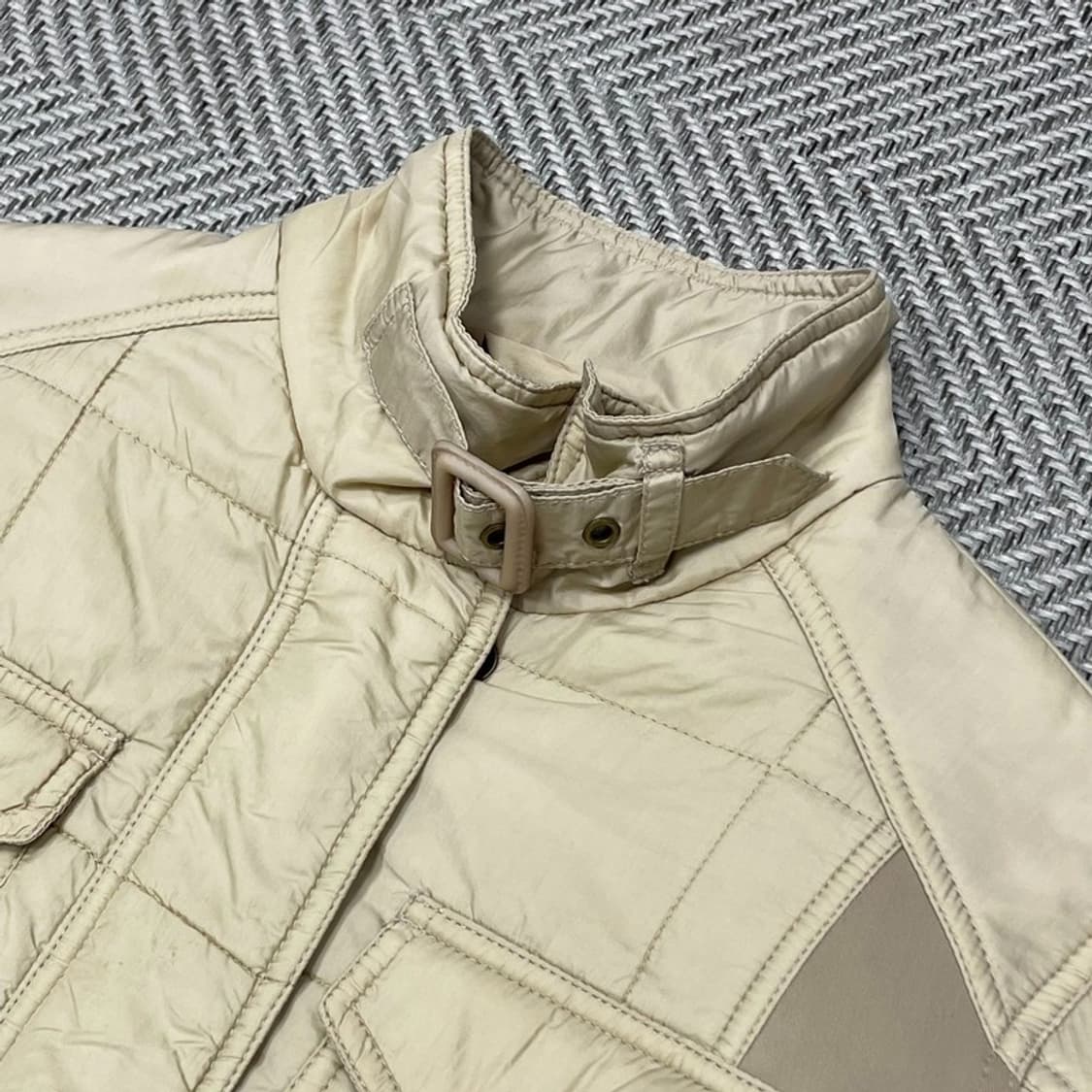 바버 버클 포인트 퀄팅 자켓 v0449 상품이미지5