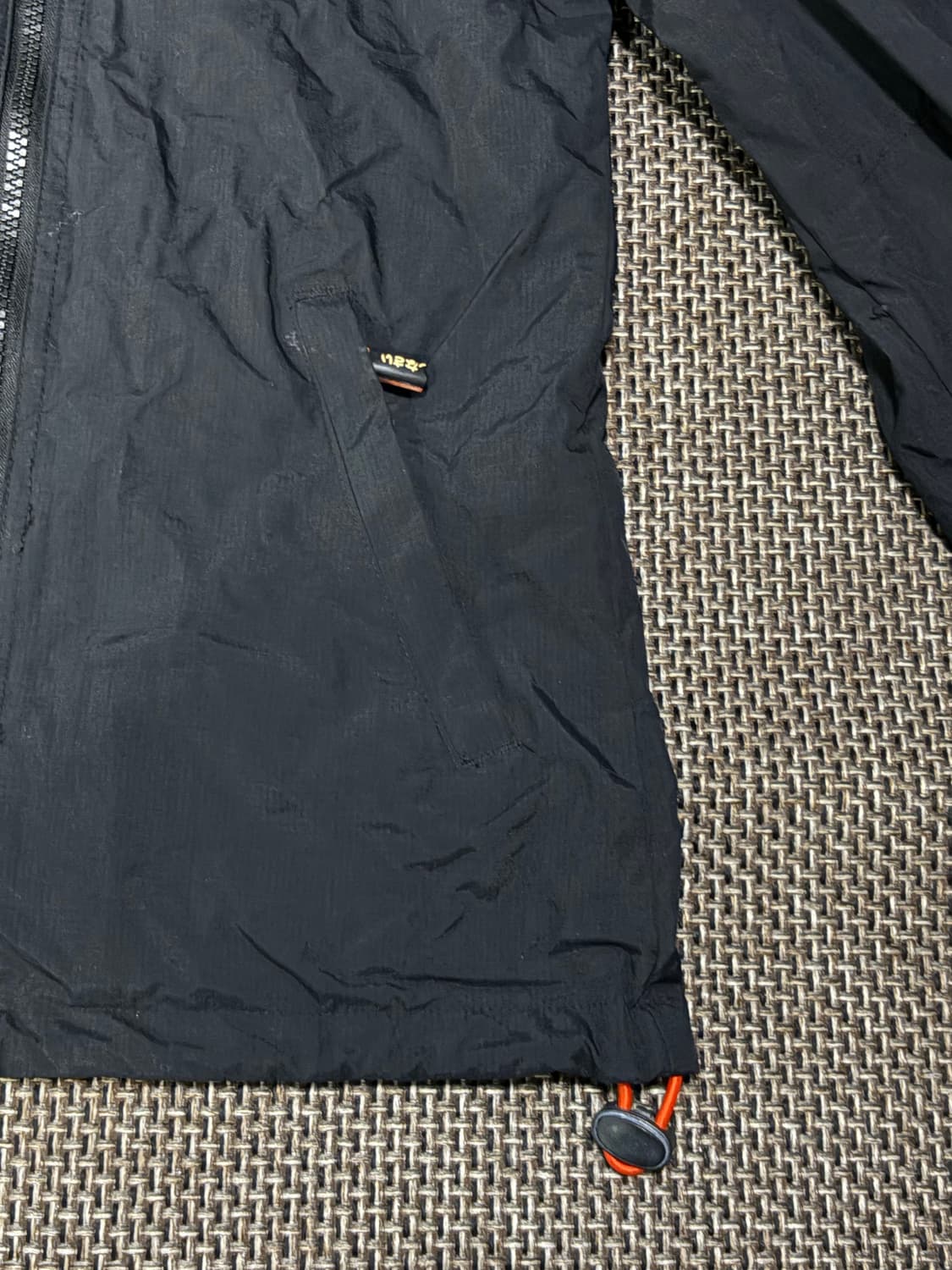 슈퍼드라이 더블 블랙라벨 바람막이 자켓(매장판) 상품이미지6