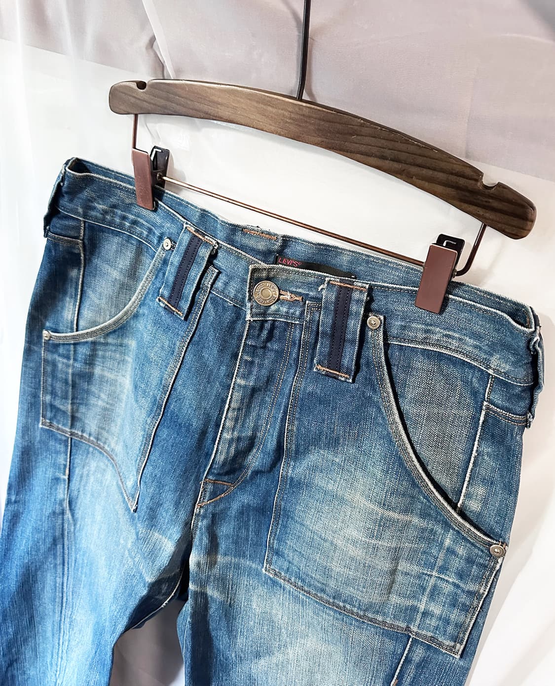 LEVI'S engineered blue w29 상품이미지2