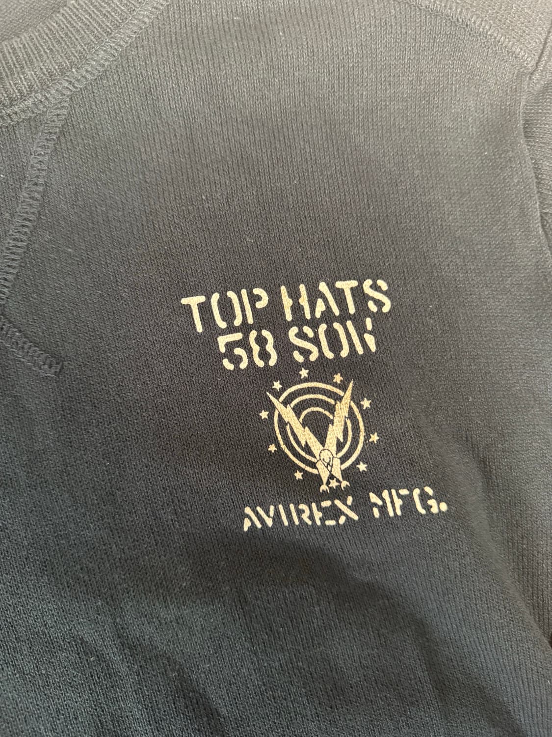 아비렉스 긴팔 니트 스웨터 상품이미지4