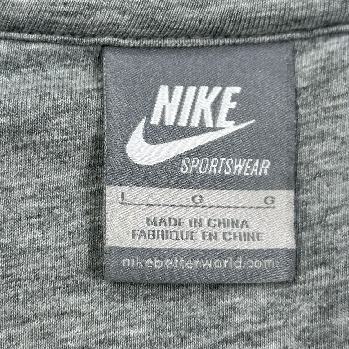 00s 나이키 올드스쿨 빅로고 맨투맨 그레이 L 상품이미지5