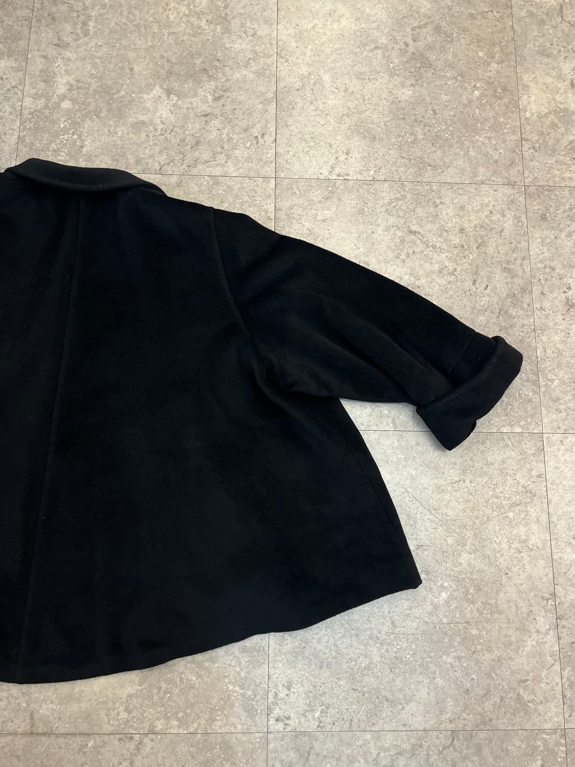 막스마라 캐시미어 코트 블랙 36 #csz2218 상품이미지8