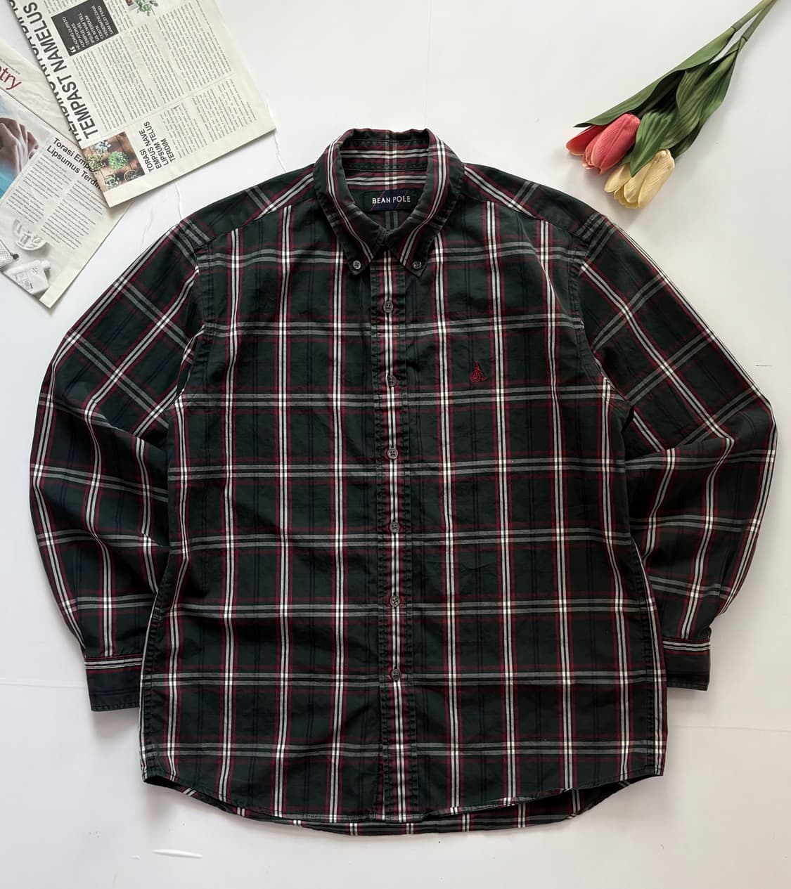 빈폴 타탄 체크 셔츠 상품이미지2