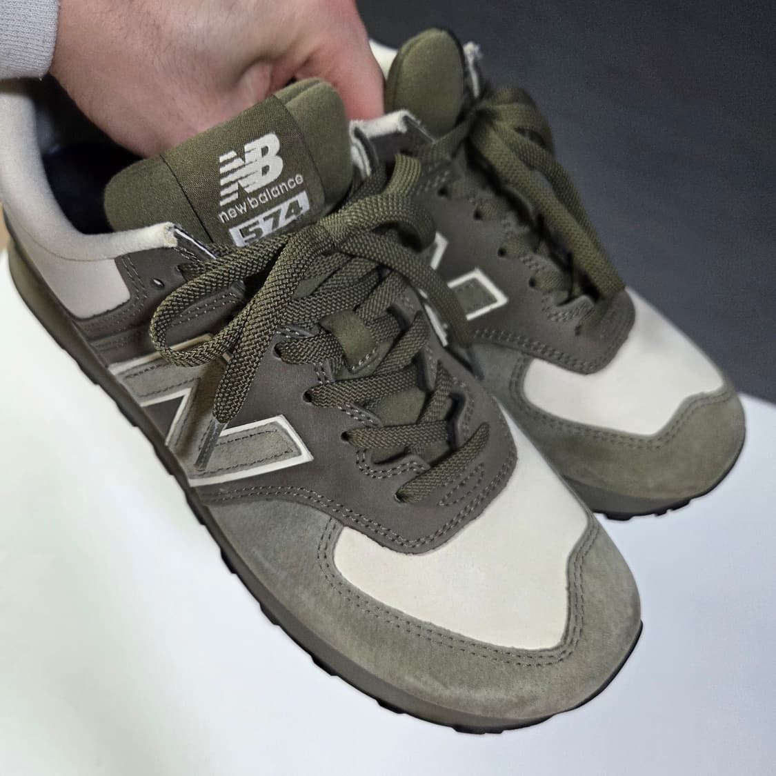 뉴발란스 / 준야 준야와타나베 574 카키 / 280 상품이미지6