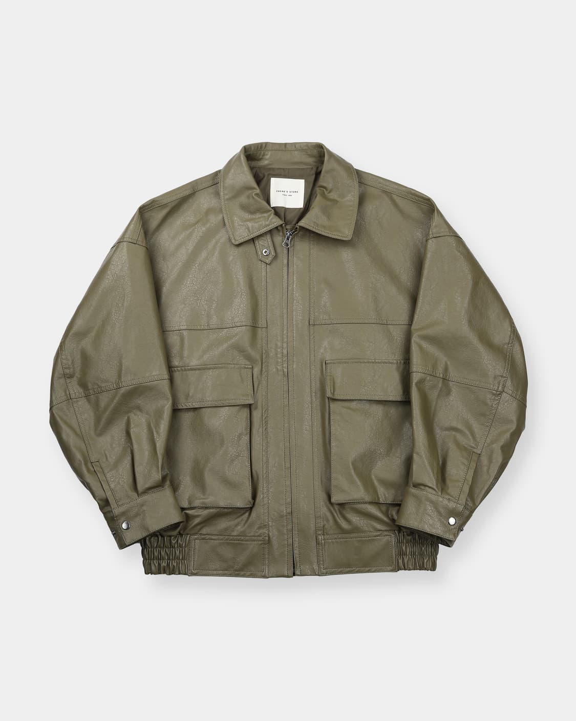 FREAK'S STORE Utility Leather Jacet 상품이미지1