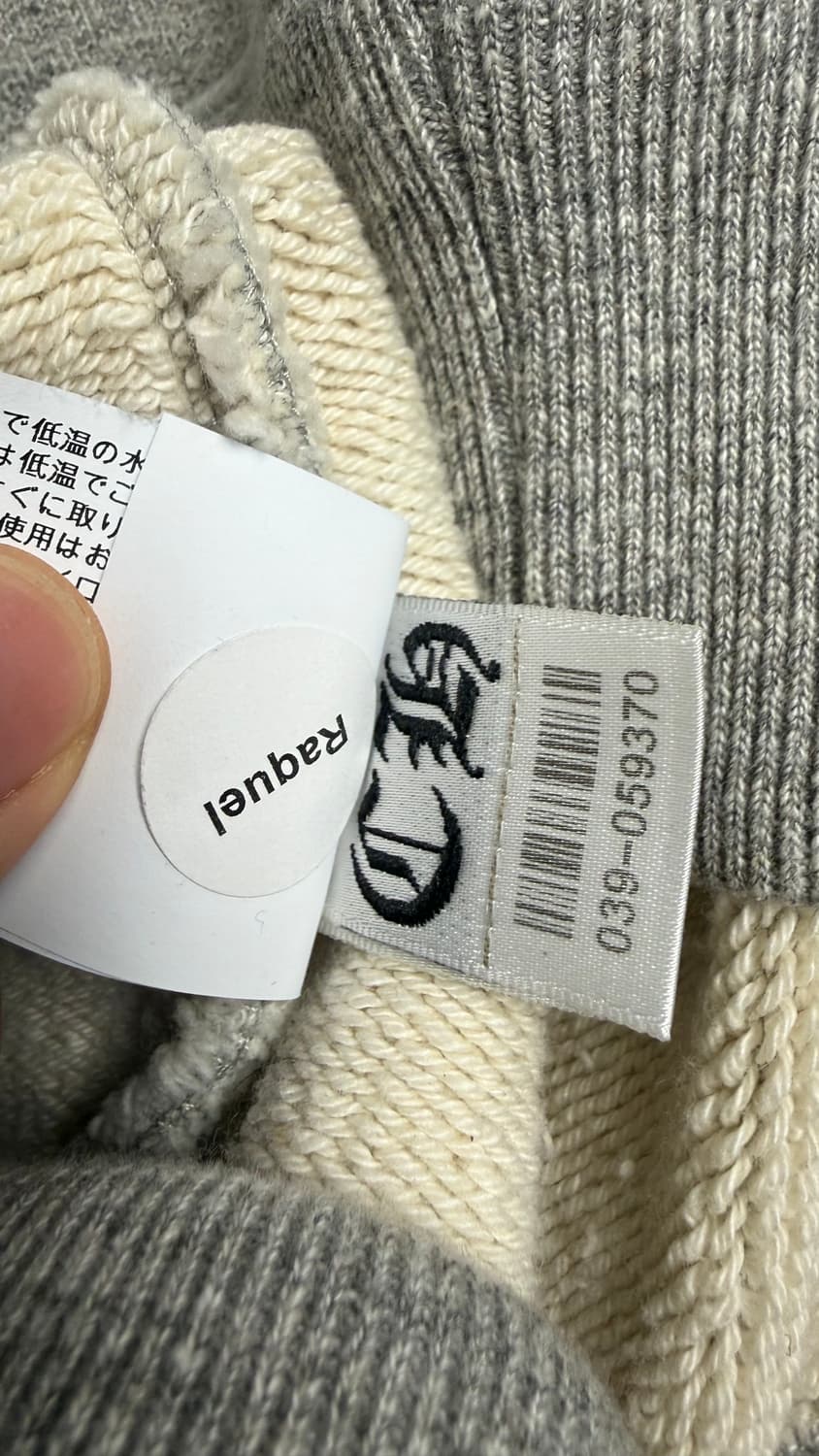 [XL] 크롬하츠 나일론 세메터리 크로스 패치백 맨투맨 그레이 상품이미지8