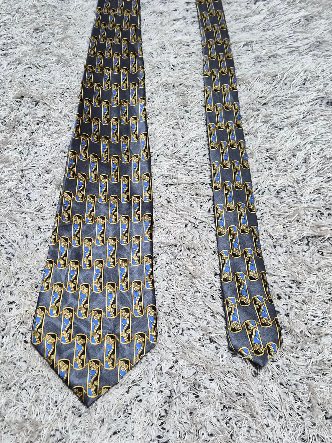 랑방Lanvin 메인로고 패턴 넥타이 Free - N74 상품이미지5