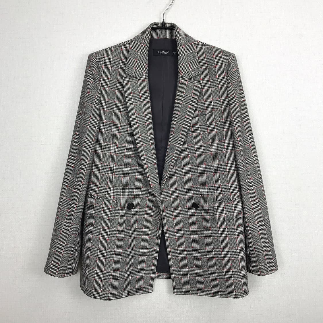 질스튜어트 뉴욕 체크 자켓 여성55 상품이미지2