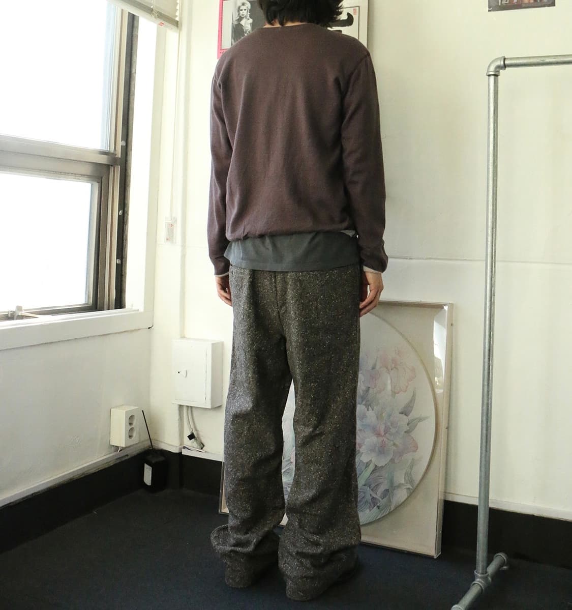 니들스 헤링본 트위드 울 팬츠 상품이미지1