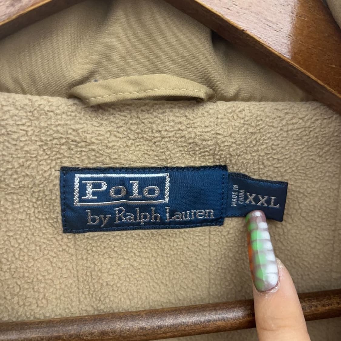 폴로 랄프로렌 모던 캐주얼 블루종  페리자켓 XXL C09454 상품이미지5