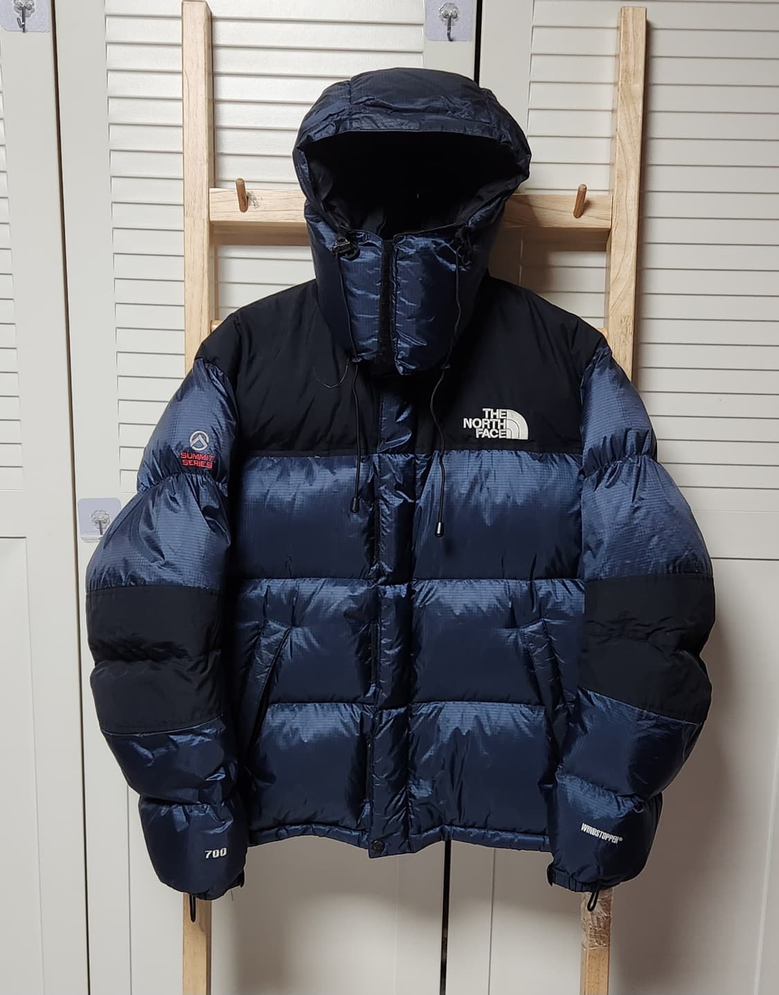 노스페이스 700 눕시 윈드스토퍼 서밋시리즈 패딩 자켓 상품이미지1