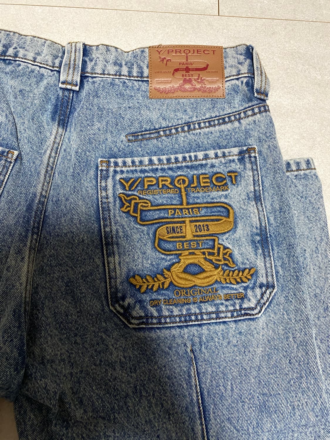 와이프로젝트 파리스데님 진 31사이즈 판매합니다. 상품이미지2