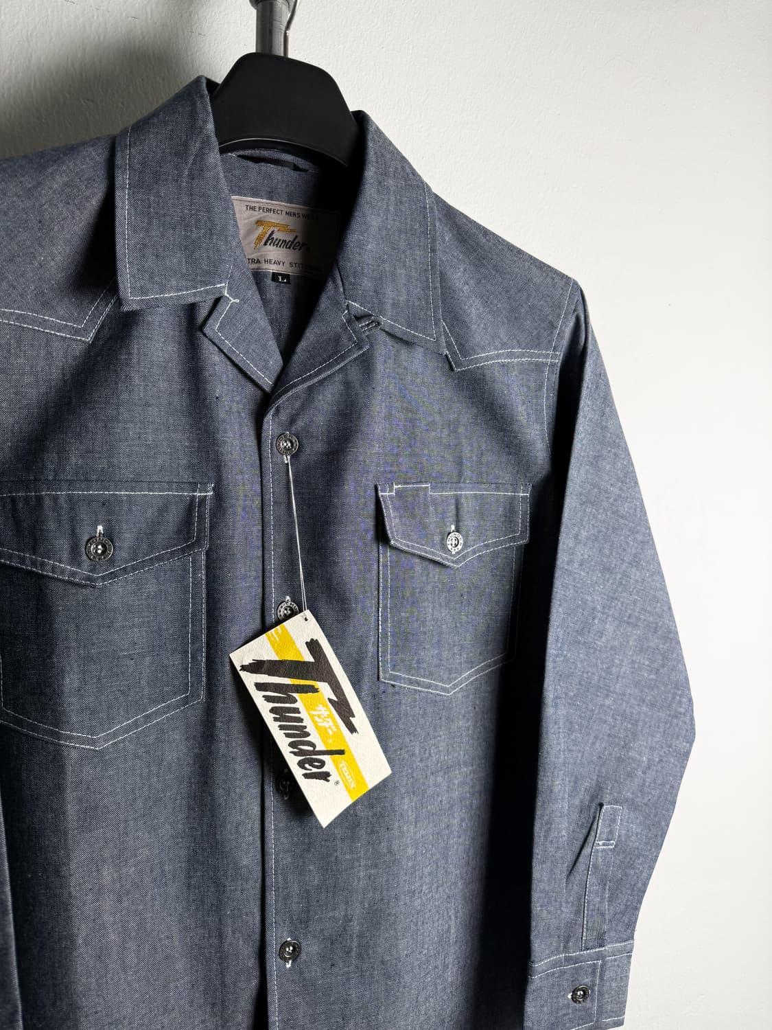 Vintage Thunder Cotton Work Jacket 상품이미지4