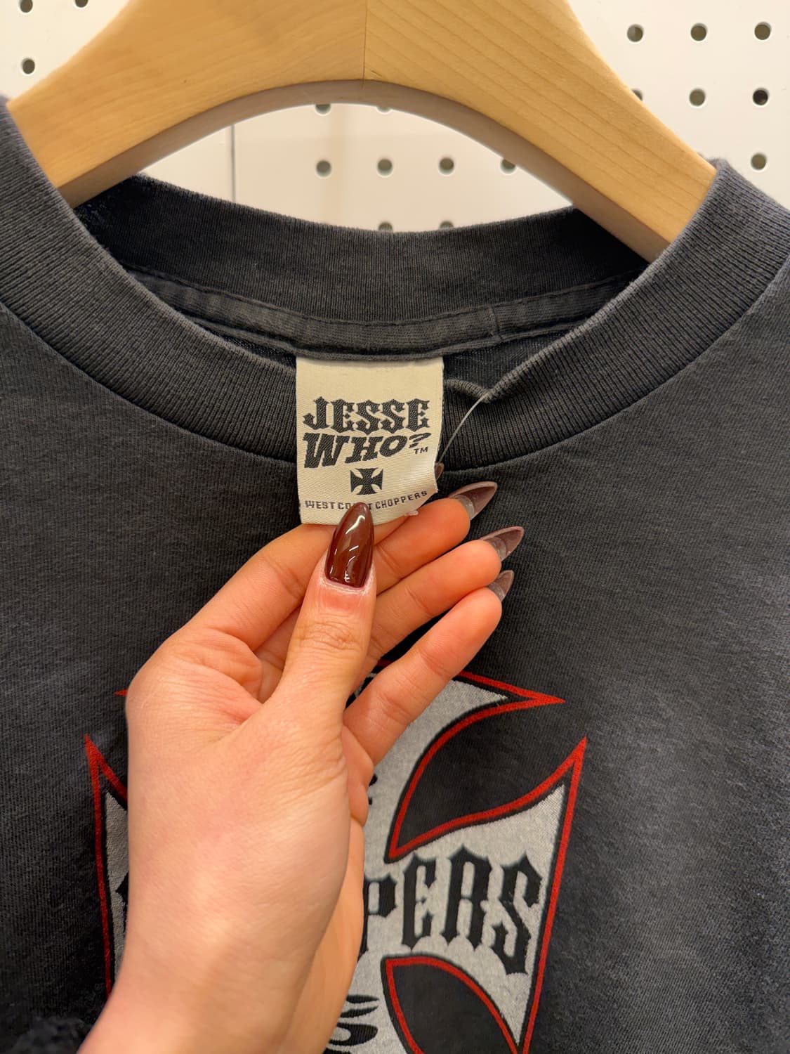 웨스트코스트 초퍼스 아이언크로스 롱슬리브 티셔츠 U1159 상품이미지5