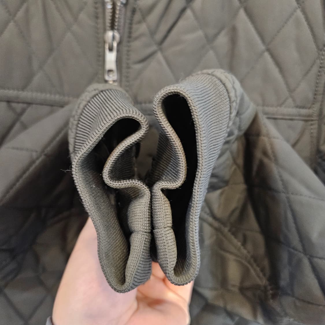 100(L) 자라 MAN 퀼팅 봄버 자켓 상품이미지4