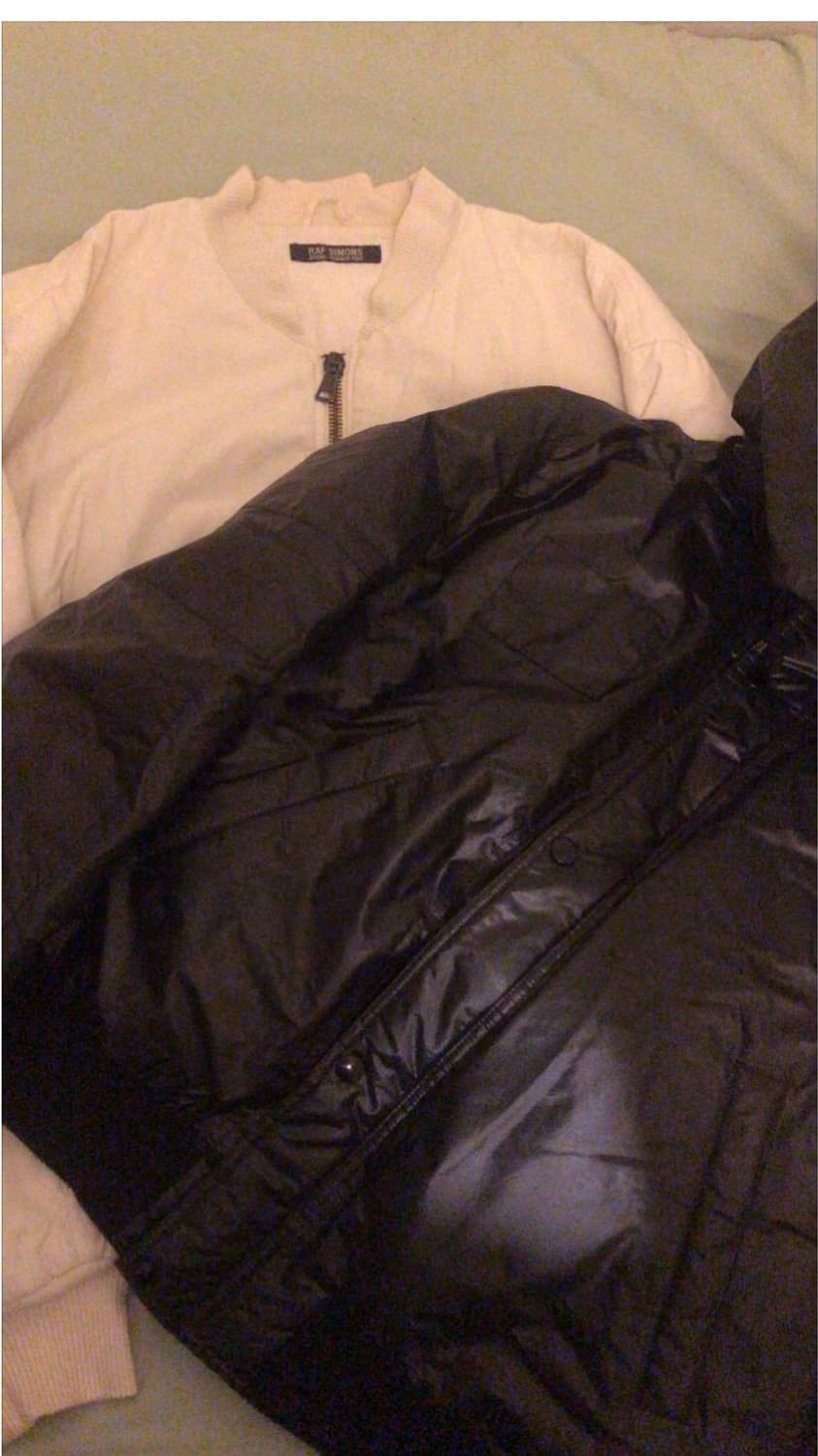 [50] Raf simons 05fw waxed bomber 상품이미지2